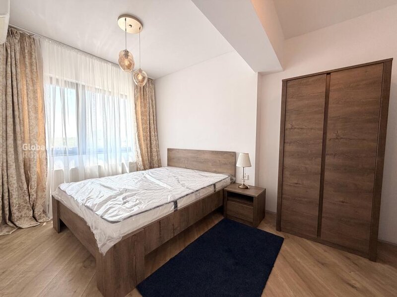 4City North, Pipera, 3 camere, mobilat complet, parcare inclusa.