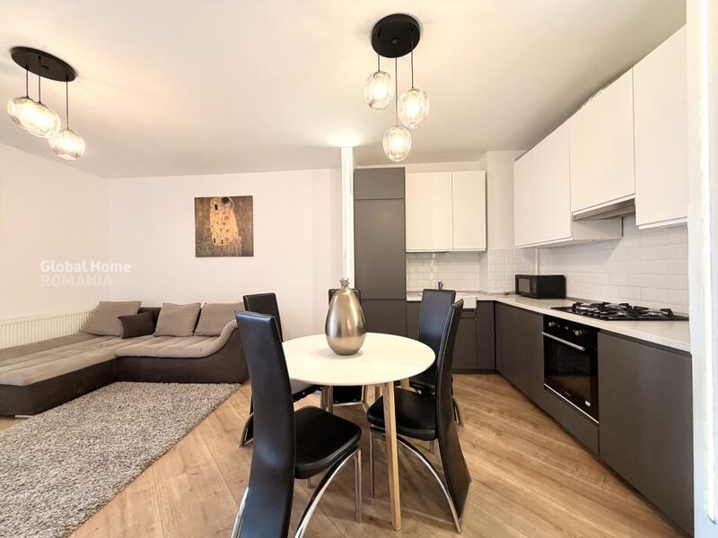 4City North, Pipera, 3 camere, mobilat complet, parcare inclusa.