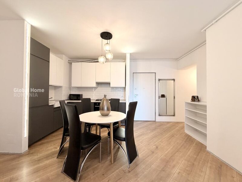 4City North, Pipera, 3 camere, mobilat complet, parcare inclusa.