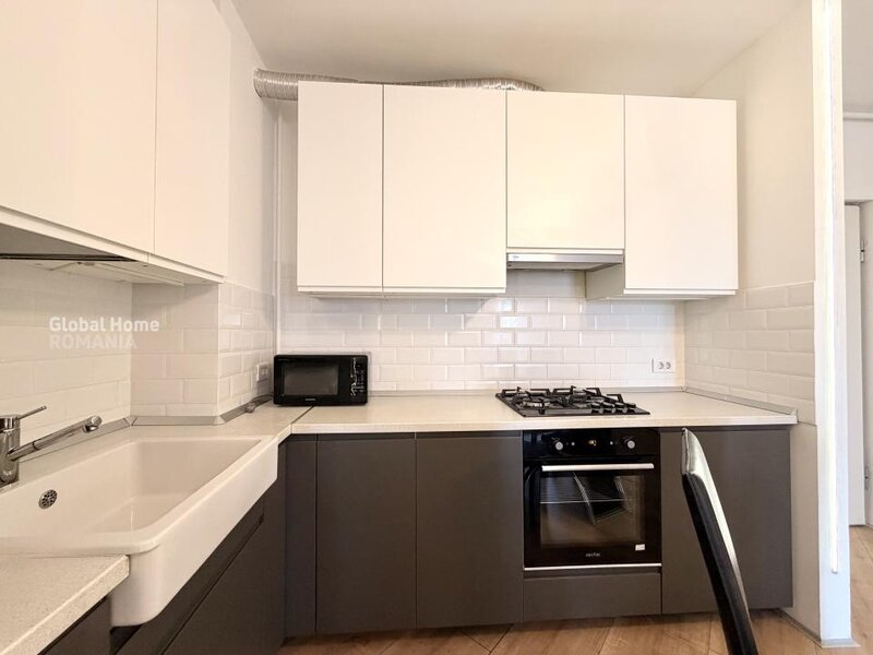 4City North, Pipera, 3 camere, mobilat complet, parcare inclusa.