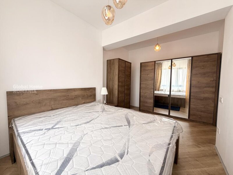 4City North, Pipera, 3 camere, mobilat complet, parcare inclusa.